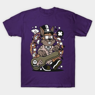 Rabbit Guitar T-Shirt